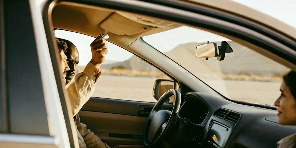 Technician installing an ignition interlock device in Arizona