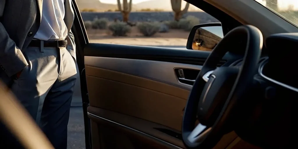 Arizona driver preparing for ignition interlock installation