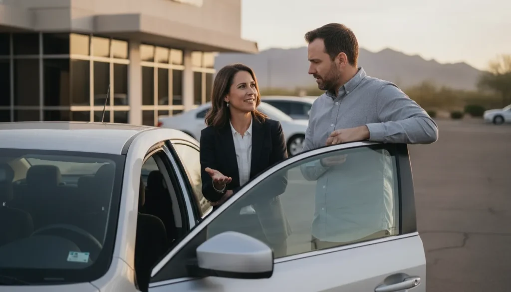 Arizona driver learning about implied consent and ignition interlock requirements